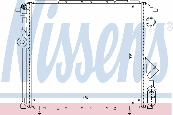 Радиатор, охлаждение двигателя