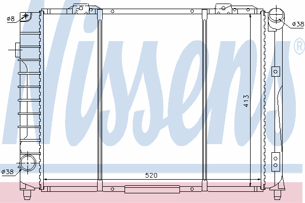 Радиатор, охлаждение двигателя