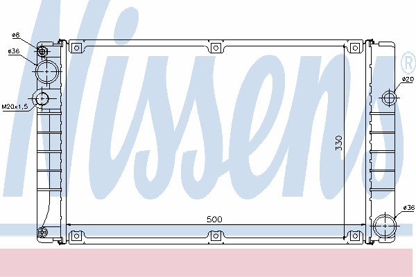 Радиатор, охлаждение двигателя