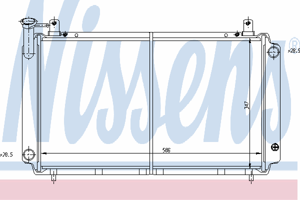 Радиатор, охлаждение двигателя