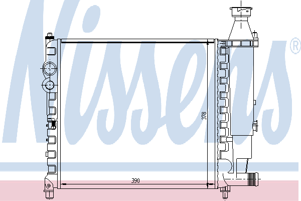 Радиатор, охлаждение двигателя