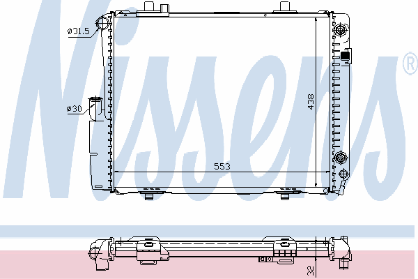 Радиатор, охлаждение двигателя
