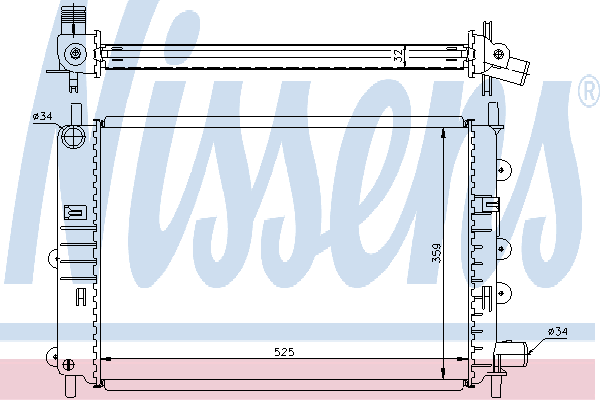 Радиатор, охлаждение двигателя