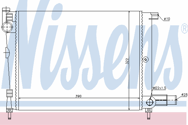 Радиатор, охлаждение двигателя