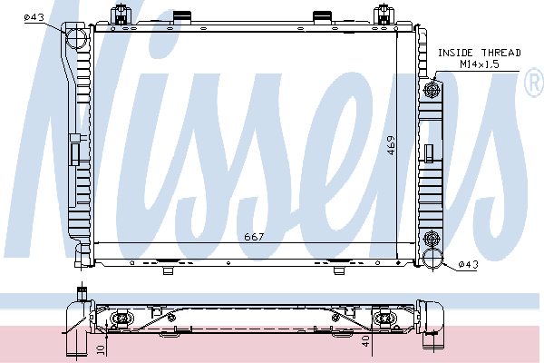 Радиатор, охлаждение двигателя