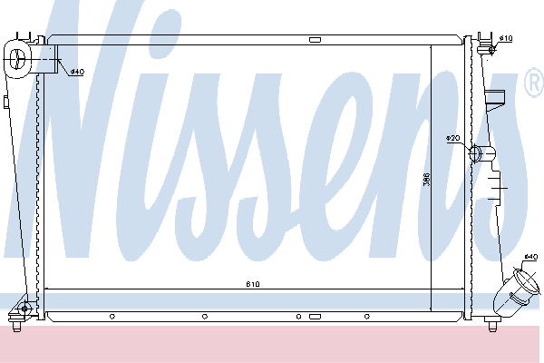 Радиатор, охлаждение двигателя