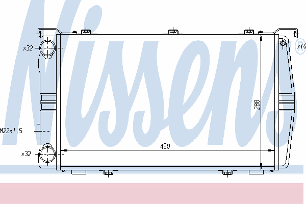 Радіатор, система охолодження двигуна