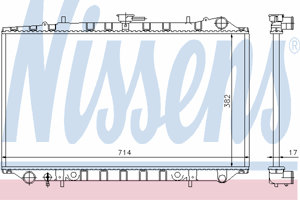 Радиатор, охлаждение двигателя