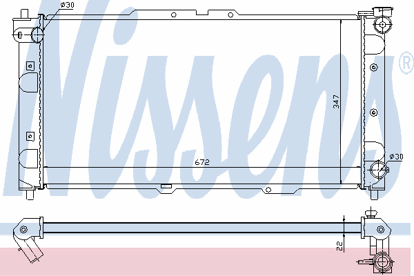 Радиатор, охлаждение двигателя