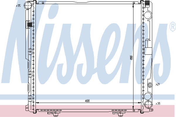 Радиатор, охлаждение двигателя