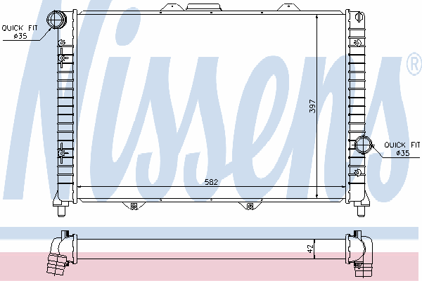 Радиатор, охлаждение двигателя