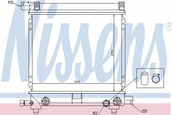 Радиатор, охлаждение двигателя