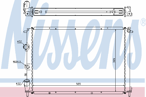 Радиатор, охлаждение двигателя