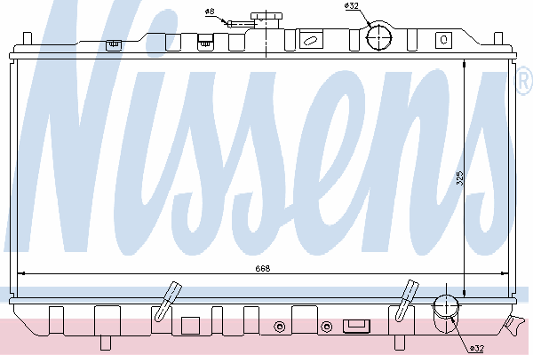 Радиатор, охлаждение двигателя