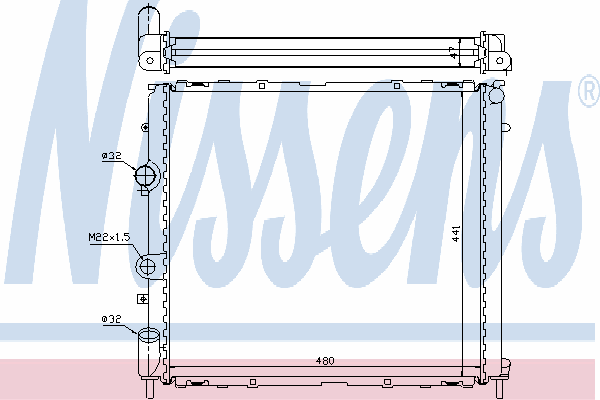 Радиатор, охлаждение двигателя