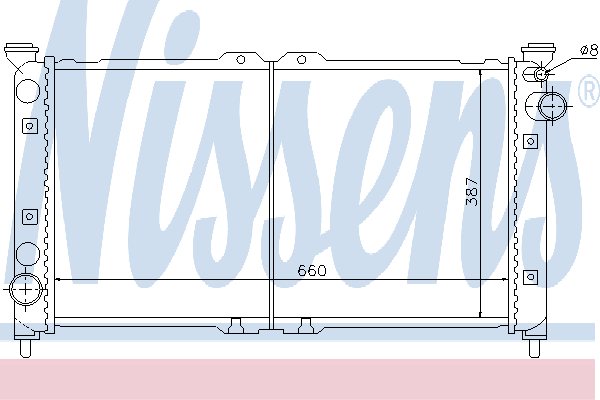 Радиатор, охлаждение двигателя