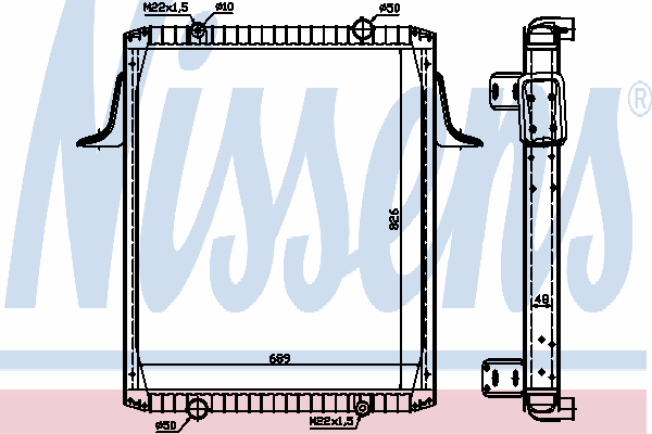 Радиатор, охлаждение двигателя