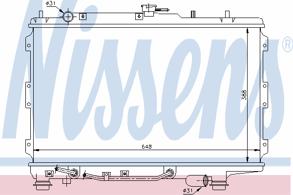 Радиатор, охлаждение двигателя