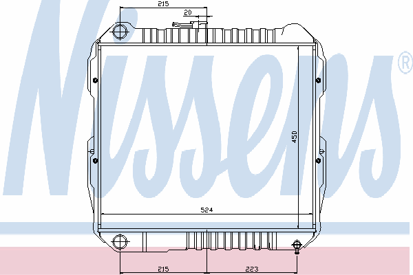 Радиатор, охлаждение двигателя