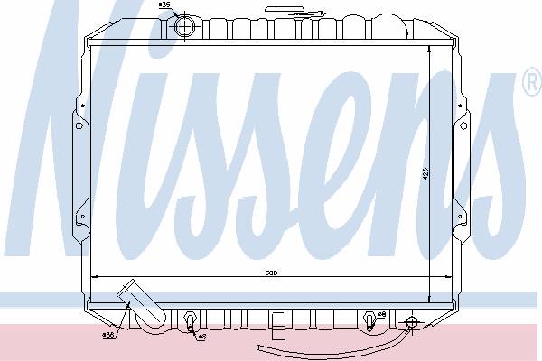 Радиатор, охлаждение двигателя