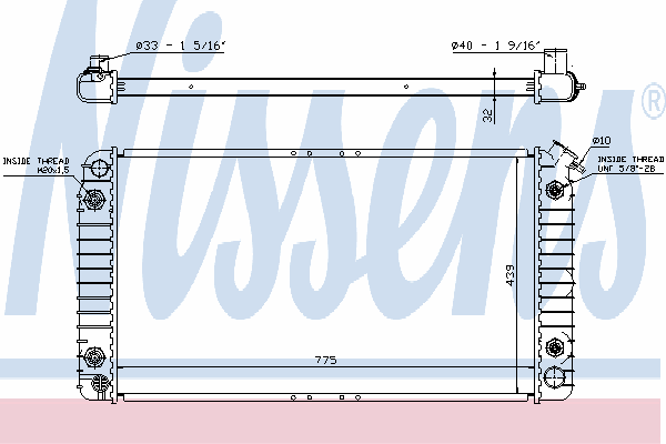 Радиатор, охлаждение двигателя