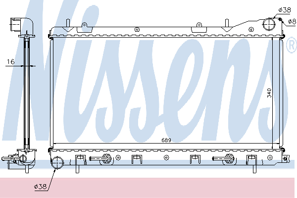 Радиатор, охлаждение двигателя