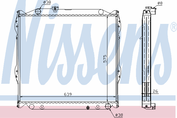 Радиатор, охлаждение двигателя