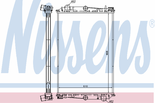Радиатор, охлаждение двигателя