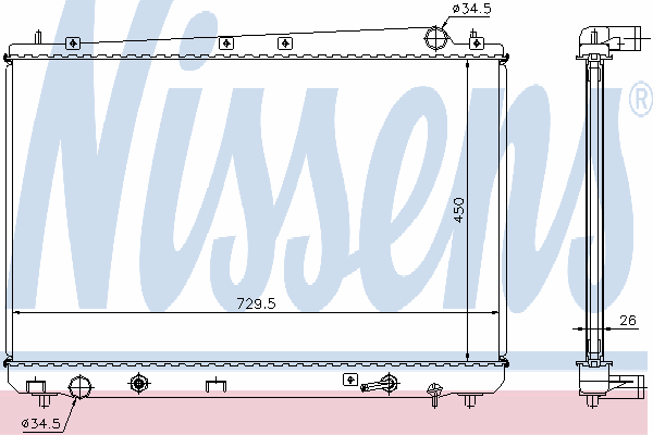 Радиатор, охлаждение двигателя