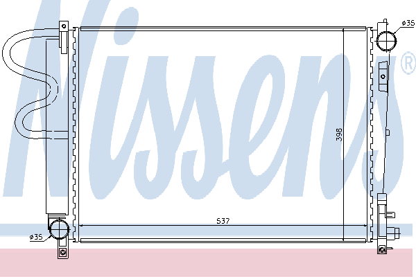 Радиатор, охлаждение двигателя