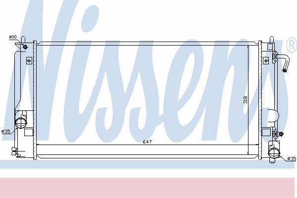 Радиатор, охлаждение двигателя
