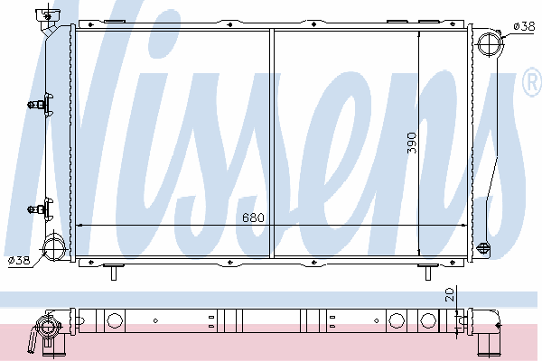 Радиатор, охлаждение двигателя