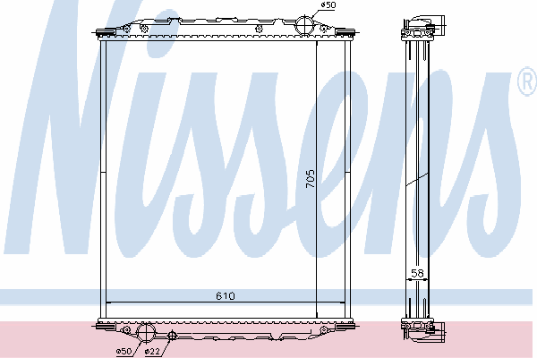 Радиатор, охлаждение двигателя