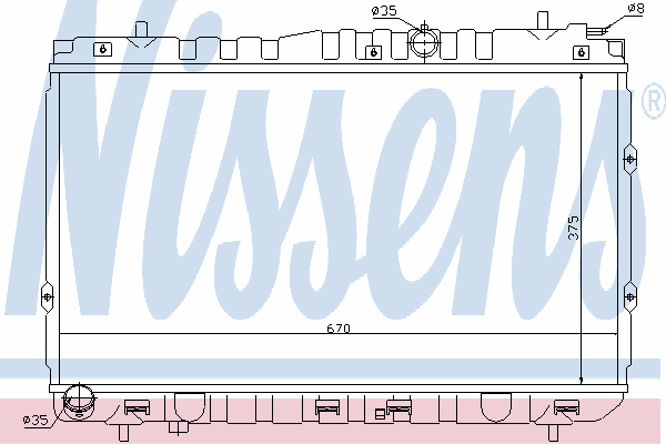 Радиатор, охлаждение двигателя