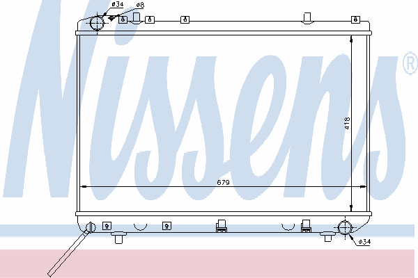 Радиатор, охлаждение двигателя