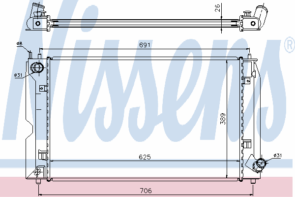 Радиатор, охлаждение двигателя