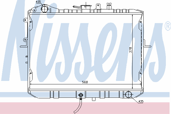 Радиатор, охлаждение двигателя