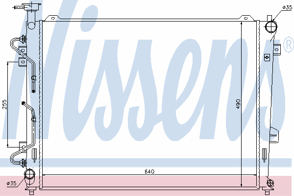 Радиатор, охлаждение двигателя