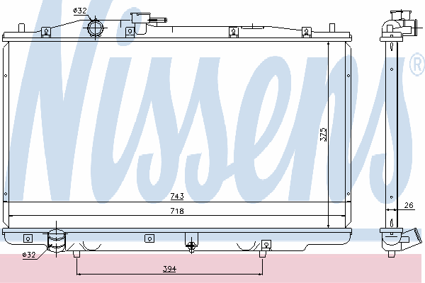 Радиатор, охлаждение двигателя