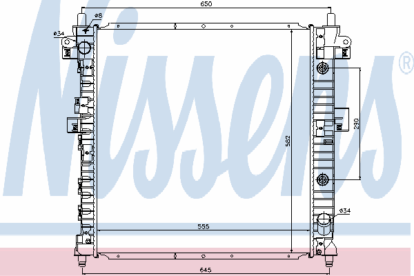 Радиатор, охлаждение двигателя