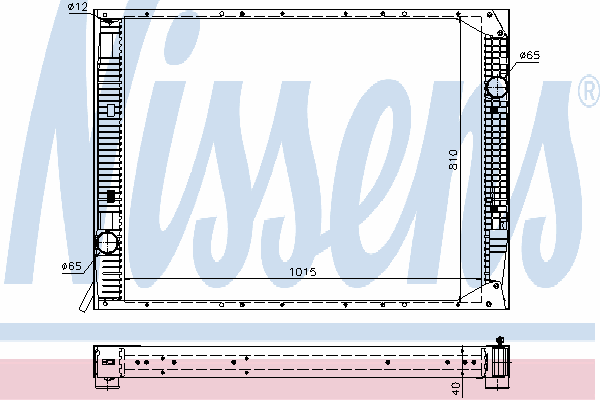 Радиатор, охлаждение двигателя