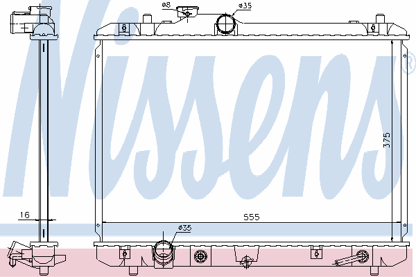Радиатор, охлаждение двигателя