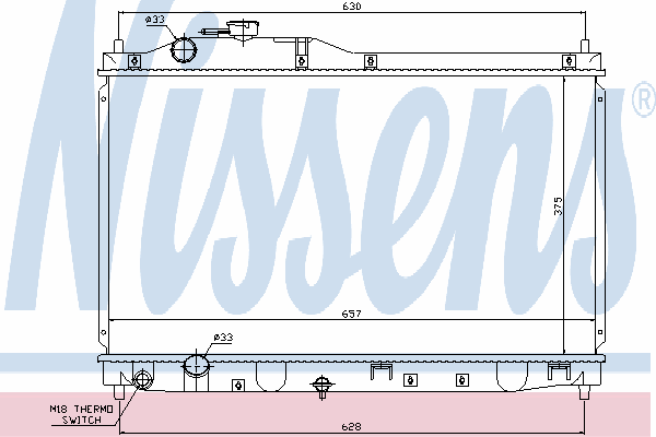 Радиатор, охлаждение двигателя