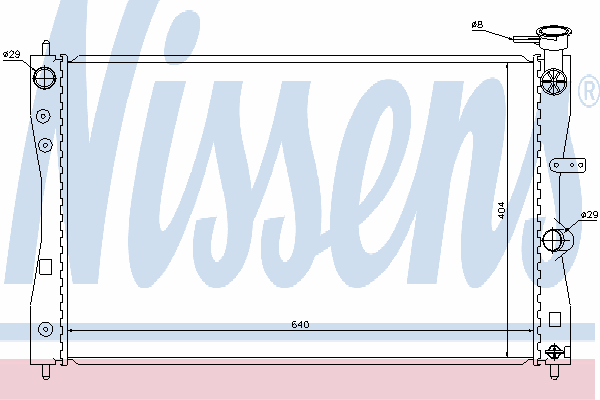 Радиатор, охлаждение двигателя