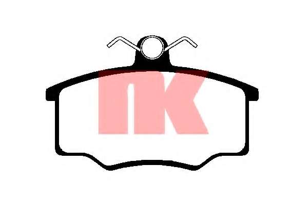 Комплект тормозных колодок, дисковый тормоз