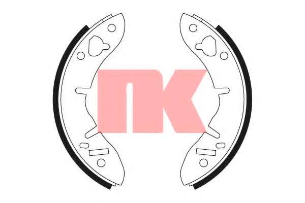 Комплект тормозных колодок