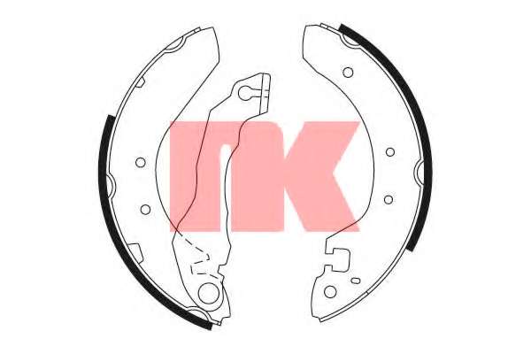 Комплект тормозных колодок