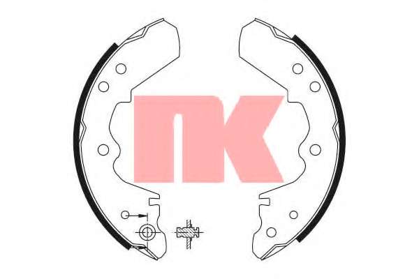 Комплект тормозных колодок