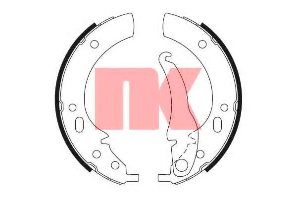 Комплект тормозных колодок