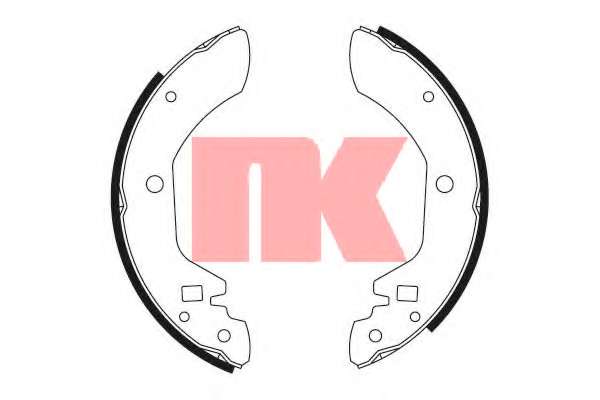 Комплект тормозных колодок